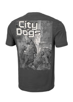 Koszulka CITY OF DOGS Grafitowa