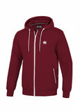 Bluza męska rozpinana z kapturem Terry Small Logo