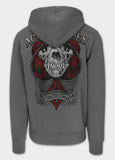 Bluza męska rozpinana z kapturem Washed ACE OF SPADES