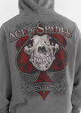Bluza męska rozpinana z kapturem Washed ACE OF SPADES