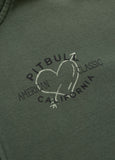 Bluza rozpinana z kapturem damska Washed MANZANITA HEART