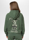 Bluza rozpinana z kapturem Washed LOVIA SWEETIE