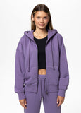 Bluza rozpinana z kapturem Washed LOVIA