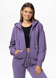 Bluza rozpinana z kapturem Washed LOVIA