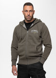 Bluza rozpinana z kapturem Washed SANTA MUERTE