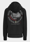 Bluza z kapturem Washed STRENGTH & RESPECT