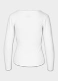 Longsleeve damski Rib