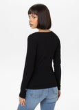 Longsleeve damski Rib