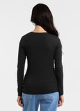 Longsleeve damski Slim Fit USA CAL