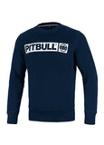 Bluza Crewneck Terry HILLTOP Granatowa - kup z Pitbull West Coast Oficjalny Sklep 