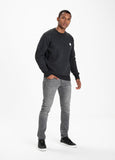 Crewneck Small Logo Charcoal Melange - kup z Pit Bull West Coast Oficjalny Sklep