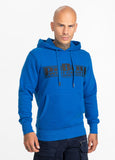 BLUZA Z KAPTUREM CLASSIC BOXING 2 Niebieska - kup z Pit Bull West Coast Oficjalny Sklep