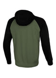 Bluza z kapturem HILLTOP 280 GSM Oliwkowa/Czarna - kup z Pit Bull West Coast Oficjalny Sklep