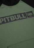 Bluza z kapturem HILLTOP 280 GSM Oliwkowa/Czarna - kup z Pit Bull West Coast Oficjalny Sklep