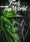 Bluza z kapturem Fuck The World 19