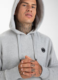 BLUZA Z KAPTUREM SMALL LOGO SZARA MLG - kup z Pit Bull West Coast Oficjalny Sklep