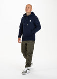 BLUZA Z KAPTUREM SMALL LOGO DARK NAVY - kup z Pit Bull West Coast Oficjalny Sklep