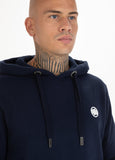 BLUZA Z KAPTUREM SMALL LOGO DARK NAVY - kup z Pit Bull West Coast Oficjalny Sklep