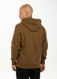 BLUZA Z KAPTUREM SMALL LOGO BRĄZOWA - kup z Pit Bull West Coast Oficjalny Sklep