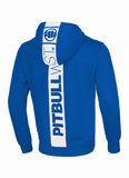 Bluza rozpinana z kapturem TERRY HILLTOP Niebieska - kup z Pit Bull West Coast Oficjalny Sklep