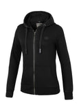 Bluza damska rozpinana z kapturem SMALL LOGO 22 Czarna - kup z Pit Bull West Coast Oficjalny Sklep