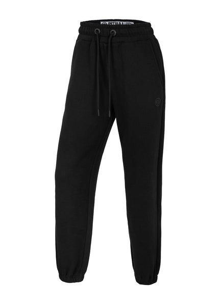 Damskie spodnie dresowe oversize NEW LOGO Czarne - kup z Pit Bull West Coast Oficjalny Sklep 