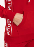 Bluza damska z kapturem BOXING FRENCH TERRY Czerwona - kup z Pit Bull West Coast Oficjalny Sklep