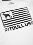 Dziecięcy T-Shirt Pitbull USA Kids Biała