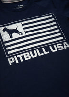 Dziecięcy T-Shirt Pitbull USA Kids Granatowa