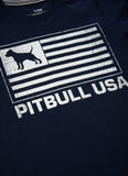 Dziecięcy T-Shirt Pitbull USA Kids Granatowa