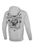 Bluza z kapturem SAN DIEGO 89 Szara - kup z Pit Bull West Coast Oficjalny Sklep