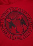 Bluza z kapturem VINTAGE BOXING Czerwona - kup z Pit Bull West Coast Oficjalny Sklep