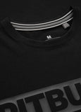 Koszulka ALL BLACK HILLTOP 160 GSM Czarna - kup z Pit Bull West Coast Oficjalny Sklep