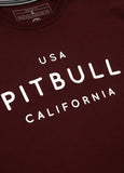 Koszulka USA CAL Burgundowa - kup z Pitbull West Coast Oficjalny Sklep 