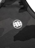 Tank Top Slim Fit Small Logo All Black Camo - kup z Pit Bull West Coast Oficjalny Sklep