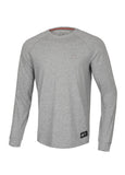 Longsleeve Heavyweight Spandex SMALL LOGO Szary - kup z Pit Bull West Coast Oficjalny Sklep