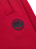 Spodnie Dresowe SMALL LOGO 280 GSM Czerwone - kup z Pit Bull West Coast Oficjalny Sklep