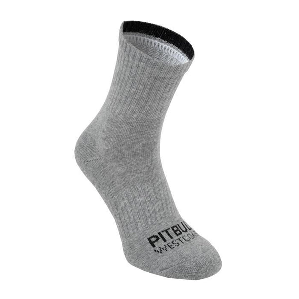 Thin High Ankle TNT Socks 3pack Grey