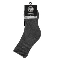 High Ankle Socks TNT 3pack Charcoal