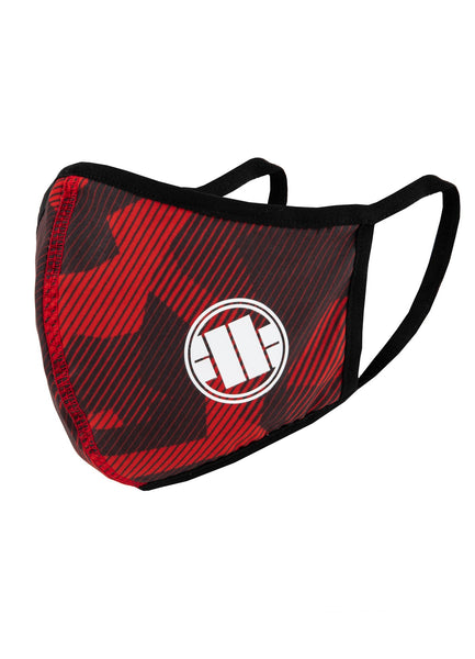 MASK CAMO RED - 10 szt