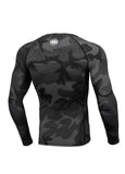 Longsleeve Rashguard All Black Camo Boxing