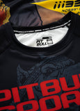 Rashguard fitted MASTER OF MUAY THAI Czarny - kup z Pit Bull West Coast Oficjalny Sklep
