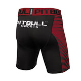 Spodenki Compression PRO PLUS MLG Ciemnoczerwone - kup z Pit Bull West Coast Oficjalny Sklep