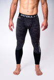 Leginsy Compression PRO PLUS MLG Szare - kup z Pit Bull West Coast Oficjalny Sklep