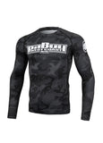 Longsleeve Rashguard All Black Camo