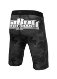 Spodenki kompresyjne All Black Camo