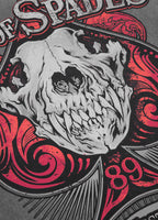 Koszulka damska Denim Washed Santa Muerte