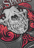 Koszulka damska Denim Washed Santa Muerte