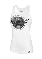 Damski tank top PRETTY Biały