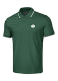 Koszulka POLO PIQUE STRIPES REGULAR Zielona